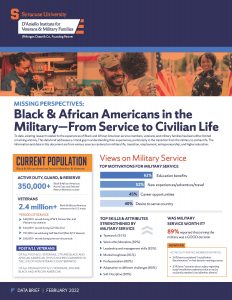 black and african american in the military cover